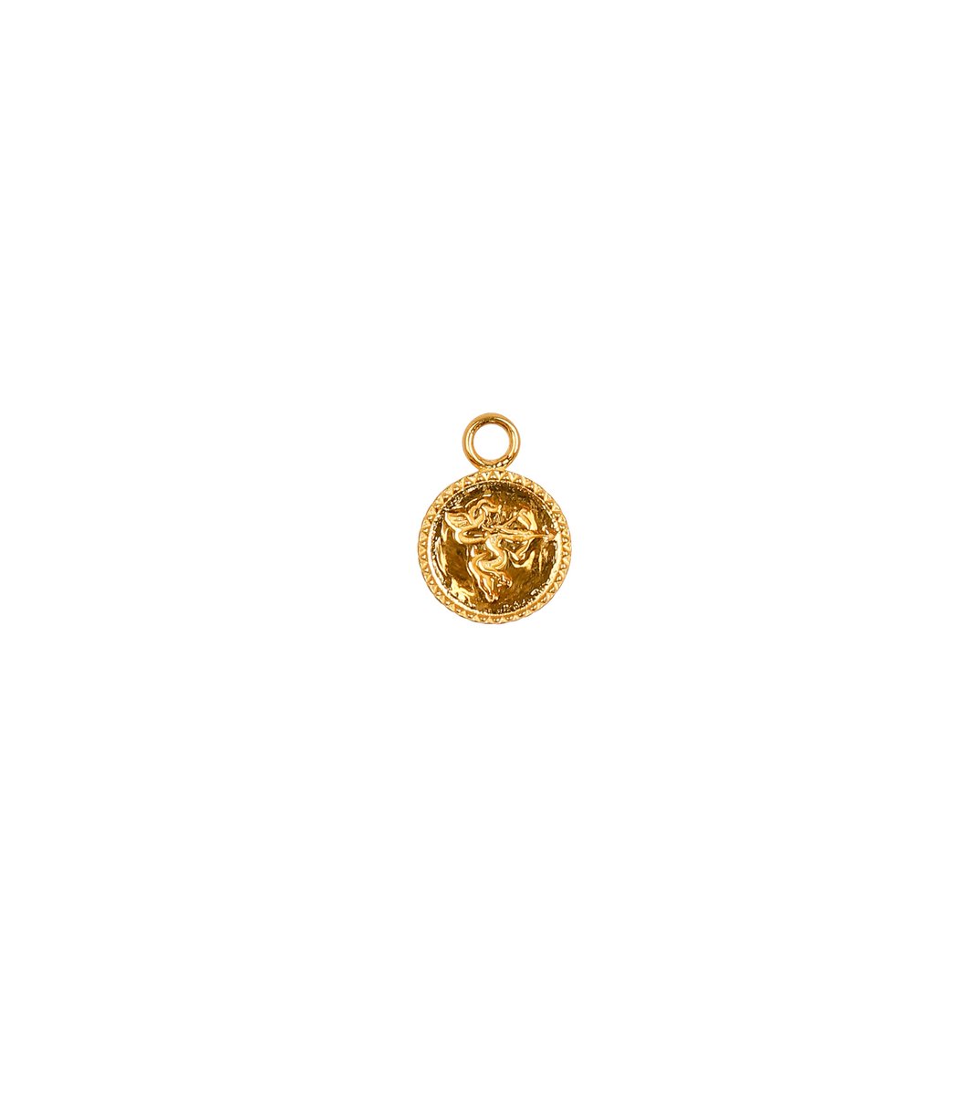 Love And War Angel Pendant Gold Syster P